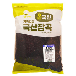 [신선배송] 온국민 찰흑미 국산 4kg