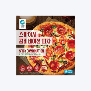 [신선배송] 청정원 스파이시 콤비네이션 피자 340g